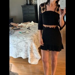 For love and lemons Black cut out dress